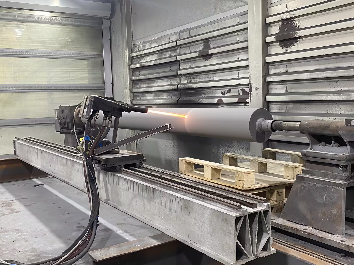 Revestimento de carboneto de tungstênio com preço de fábrica dos rolos da máquina de rebobinagem com indústria de fabricação de papel 