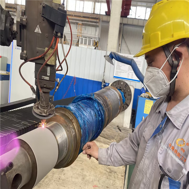 Eixo do ventilador com tecnologia de revestimento a laser